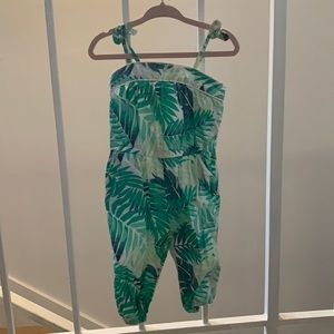 Janie and Jack palm tree romper